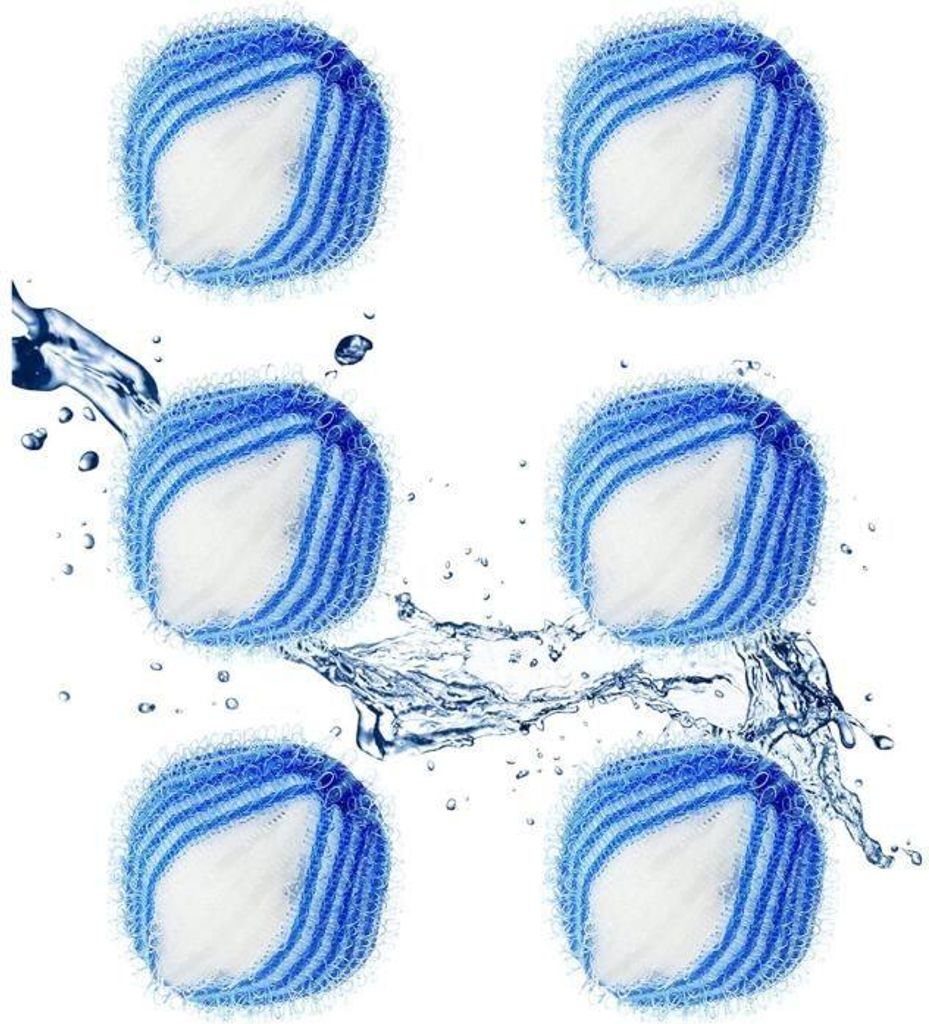Haarfangball für die Waschmaschine, wiederverwendbarer Haarfänger für die Waschmaschine, Anti-Haar-Waschball, Wäscheball (Blau)
