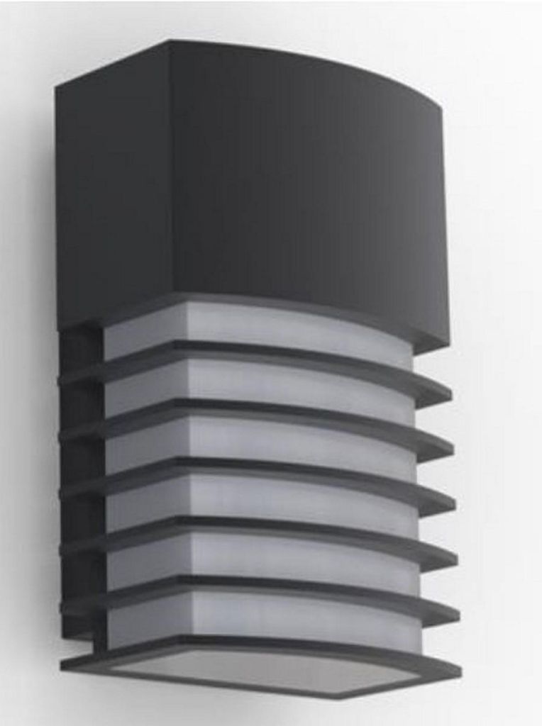 Kinkiet zewnętrzny FULTON czarno-biały 1xE27x40W aluminium Zdjęcie produktu 