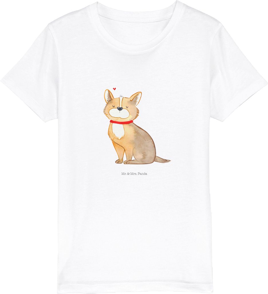 Mr. & Mrs. Panda Kleinkinder T-Shirt Hund Glück 5-6 Jahre Produktbild 
