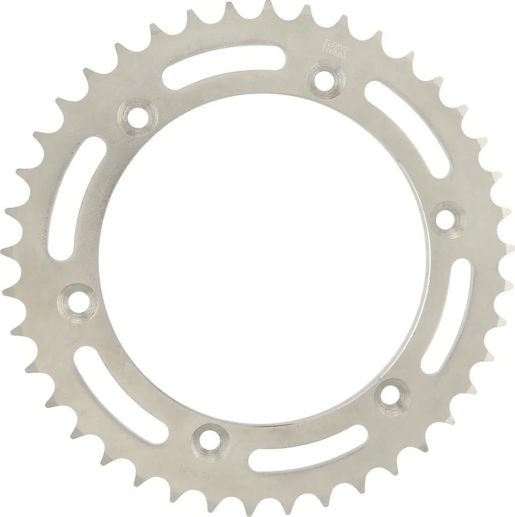 Pignon RK 4467 46 dents acier 520 : fini les sauts de chaîne moto