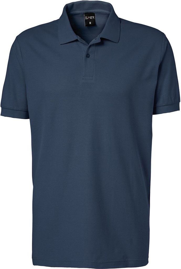 Herren Poloshirt Fb. navy Gr. M : M : 100% Baumwolle 180 g/m² : navy