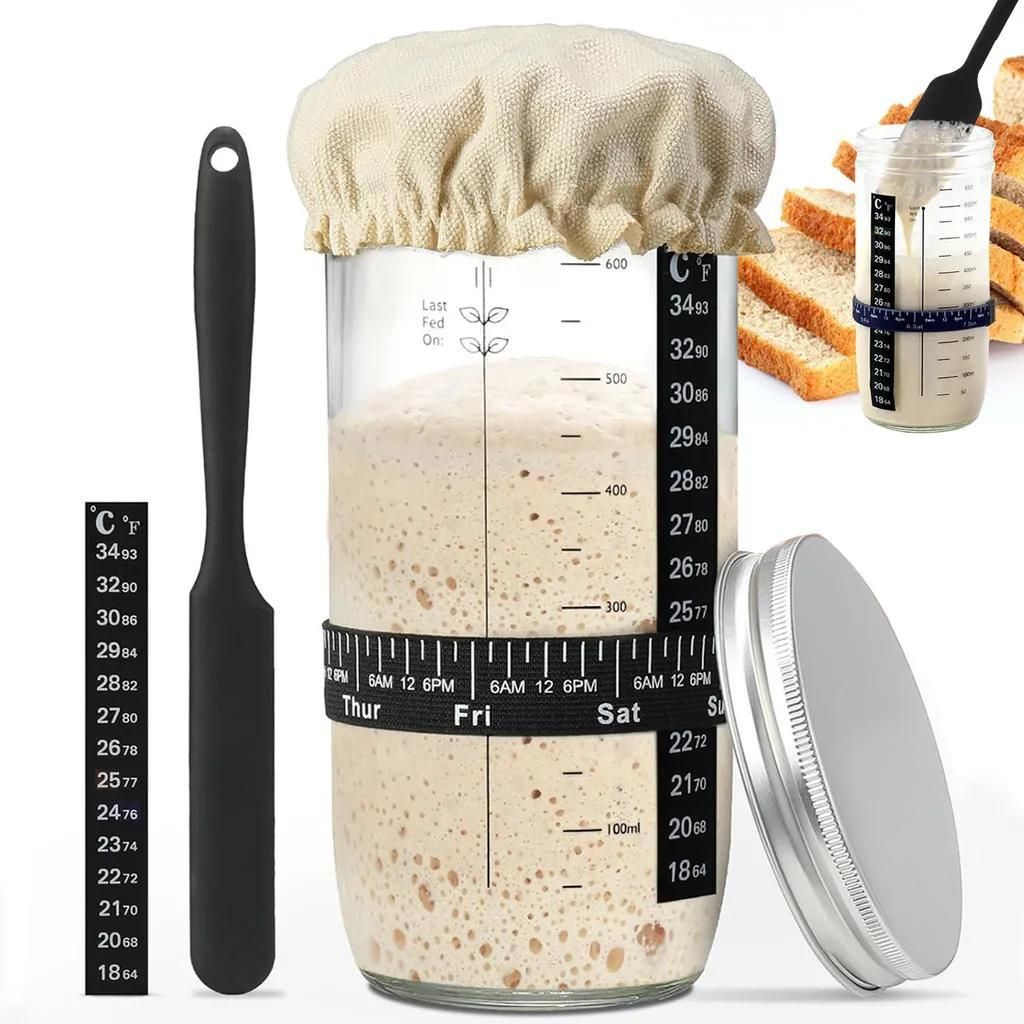 Sauerteig Starter Kit,Sauerteig starter set 730ml Sauerteig Produktbild 
