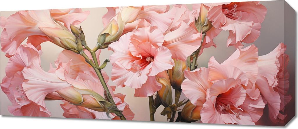 Bild 70x30cm Blumen-Symphonie