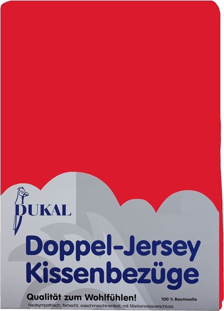 Kissenbezug : Farbe - Rot, Größe - 80x80 cm