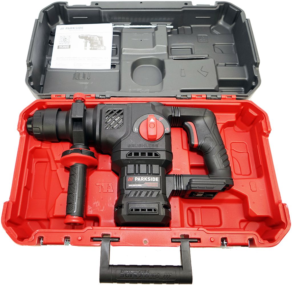 PARKSIDE PERFORMANCE: PERFORATEUR-BURINEUR sans fil avec SDS-plus PKHAP
