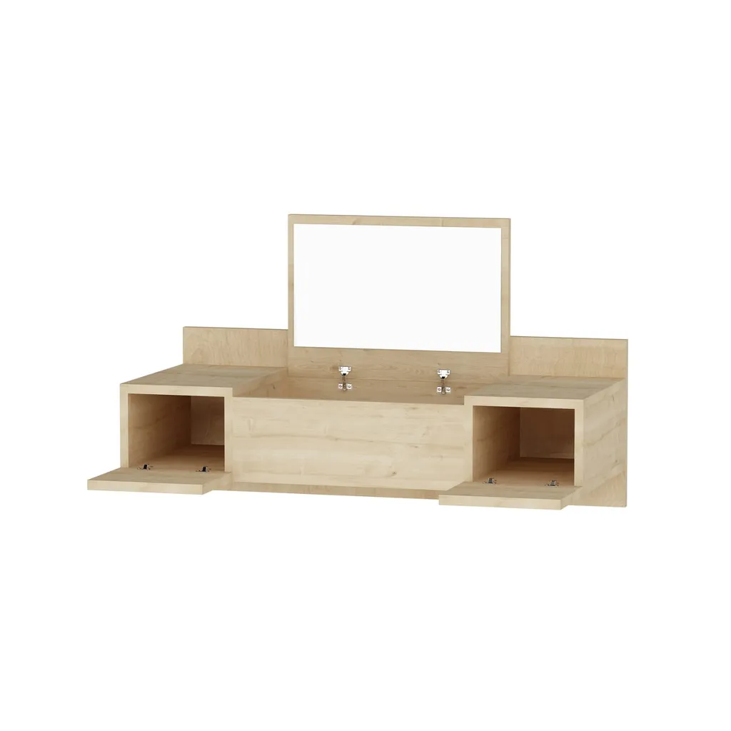 Table basse en mélaminé durable 100cm Skye Decor style saphir - 4