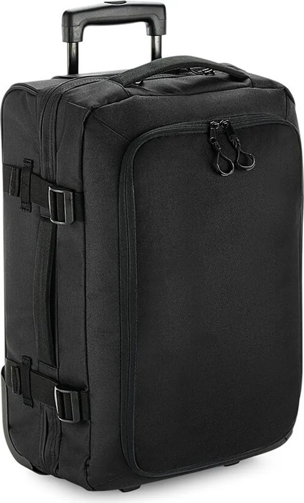 Bagbase - Uomo/Donna Valigia da cabina unisex a 2 ruote "Escape Carry-On" PC4046 (Taglia unica) (Nero)