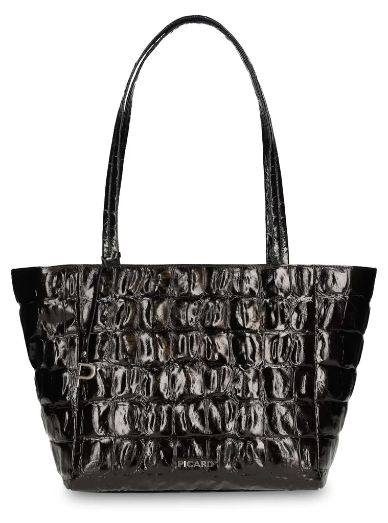 Sac cabas PICARD Key Largo noir 5679 : élégance cuir au quotidien
