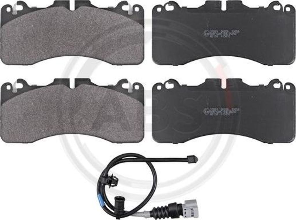 A.B.S. 37831 Bremsbelagsatz, Scheibenbremse OE 044650W150 kompatibel mit GS, LS, RC