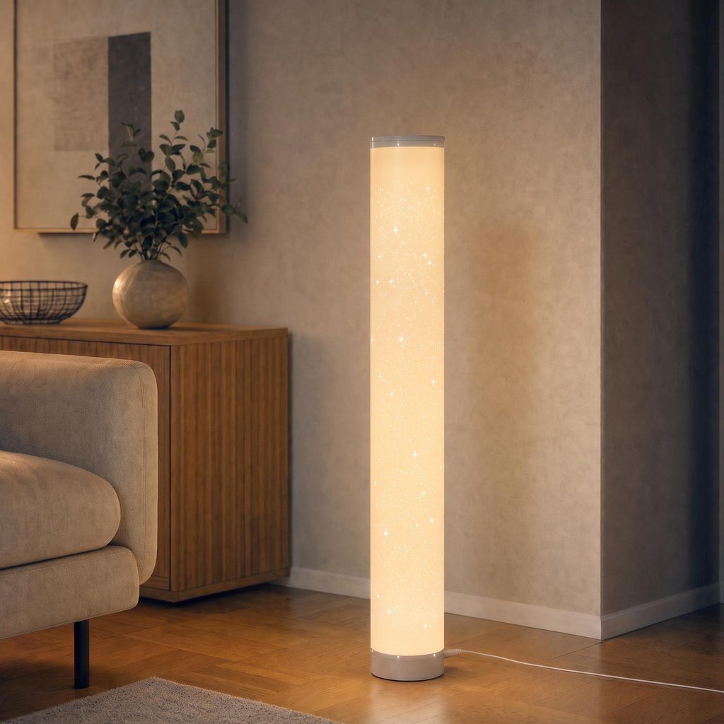 Northpoint DIY LED Lichtsäule 103cm Stehlampe RGB Warmweiß Produktbild  KI-generiertes Bild