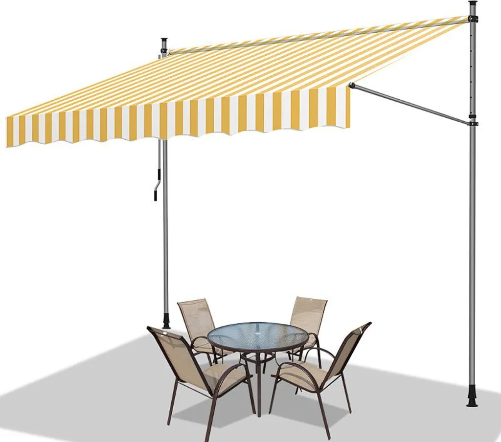 Tenda Balcone Izrielar 250x120 | Parasole Telescopico Regolabile UV 50+