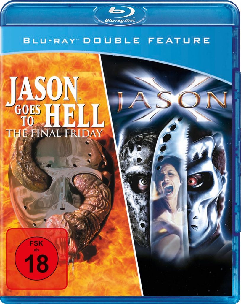 PLAION Jason Goes to Hell & Jason X, Film, Blu-ray, Horror, Produktbild 