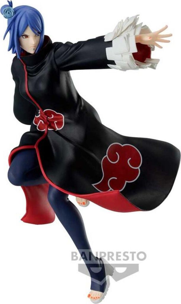 Banpresto - Naruto Shippuden Vibration Stars - Konan 15 cm Produktbild 