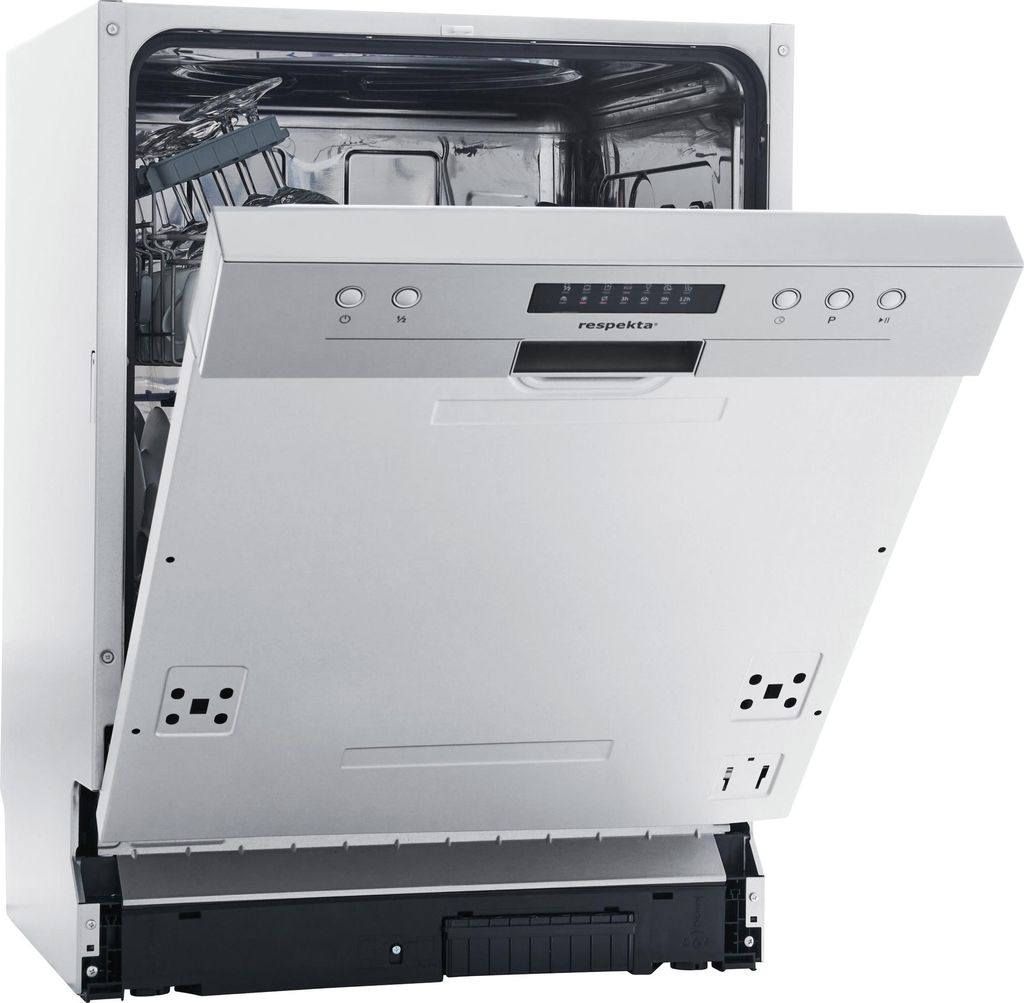 Geschirrspüler Einbau Spülmaschine teilintegriert 60 cm Aquastop Respekta