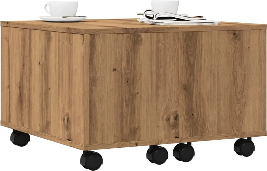 Tavolino Artisan in Rovere Maison Exclusive | Atmosfera Calda 60x60