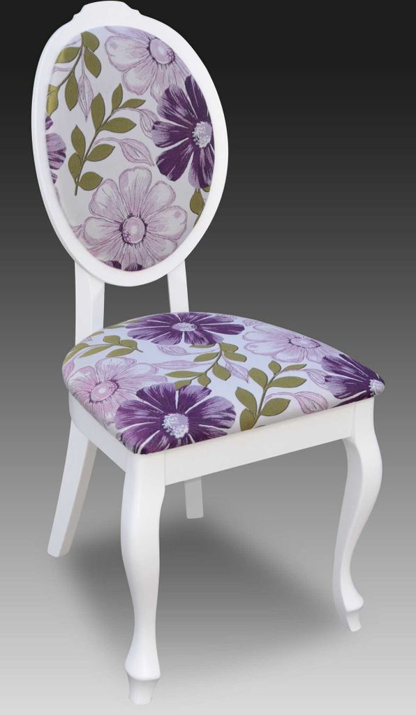 Esszimmerstuhl Luxus Stühle Holz Design Holzstuhl Möbel Stil Modern Neu