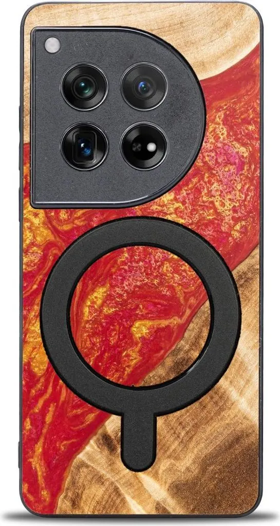 Bewood OnePlus 12 Cover Parigi Neon MagSafe - Estetica Cyberpunk