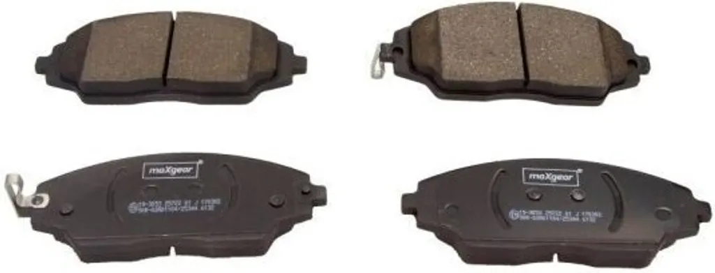 Plaquettes de frein anti-bruit pour Aveo T300 remplace OE 95231012