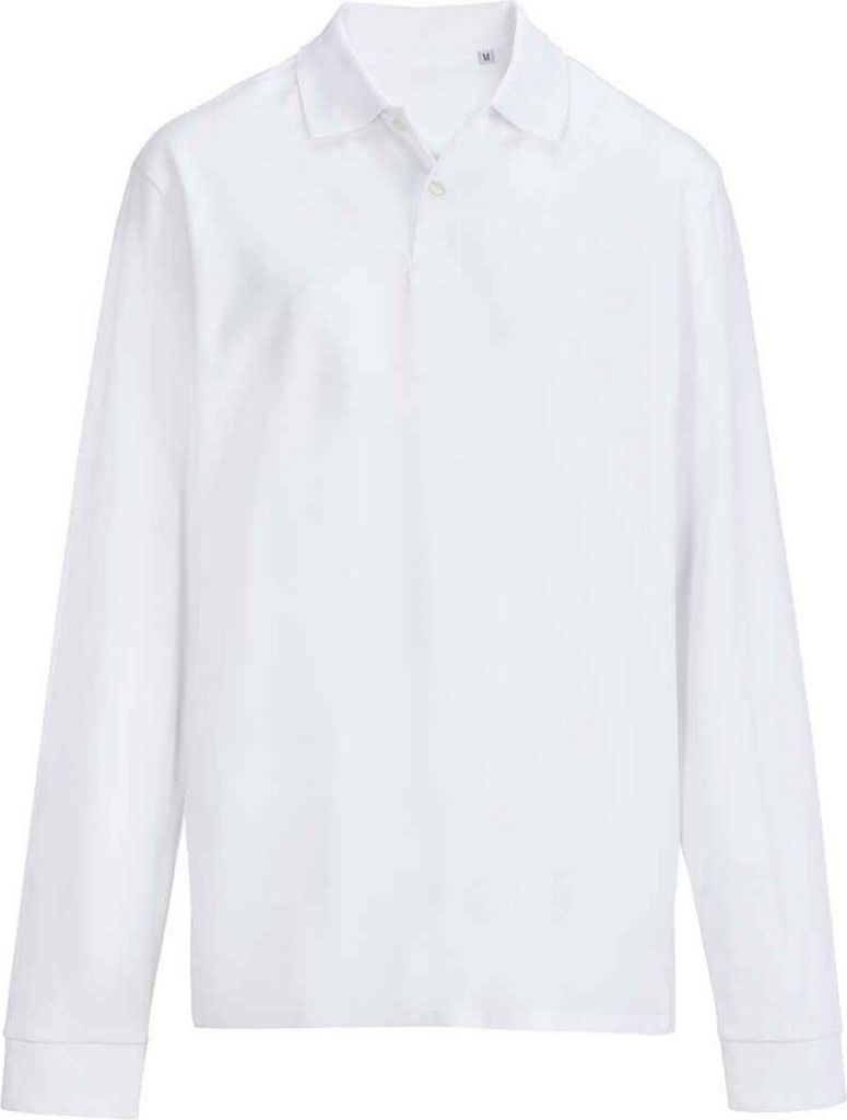SOLS - Poloshirt für Herren/Damen Uni Langärmlig PC7722 (S) (Weiß)