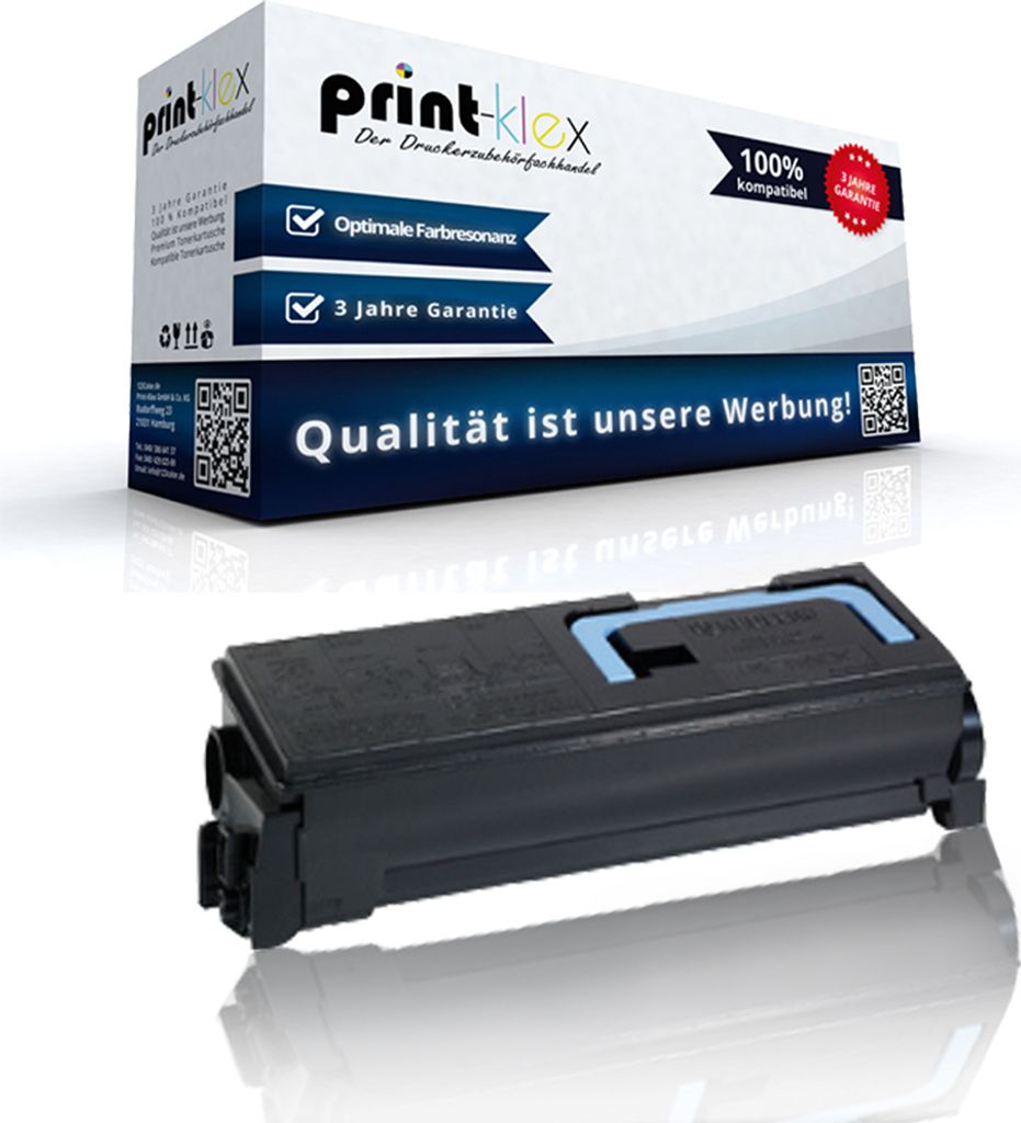 Kompatible Tonerkartusche für Ecosys ECOSYS P 7035 cdn5400 DN 1T02HG0EU0 TK-570 TK570 TK 570 Schwarz Black - Office Print Serie