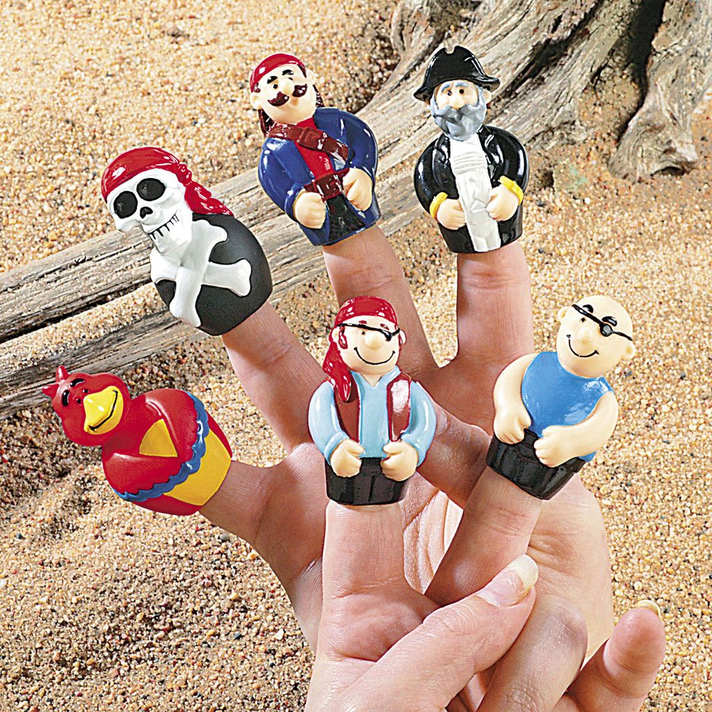 Piraten Fingerpuppen 12 Stück