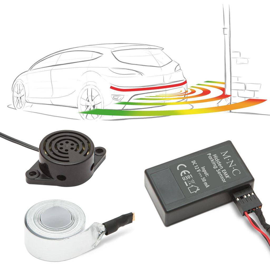 Versteckter EMR-Parksensorstreifen 220 cm - Kein Bohren Produktbild 