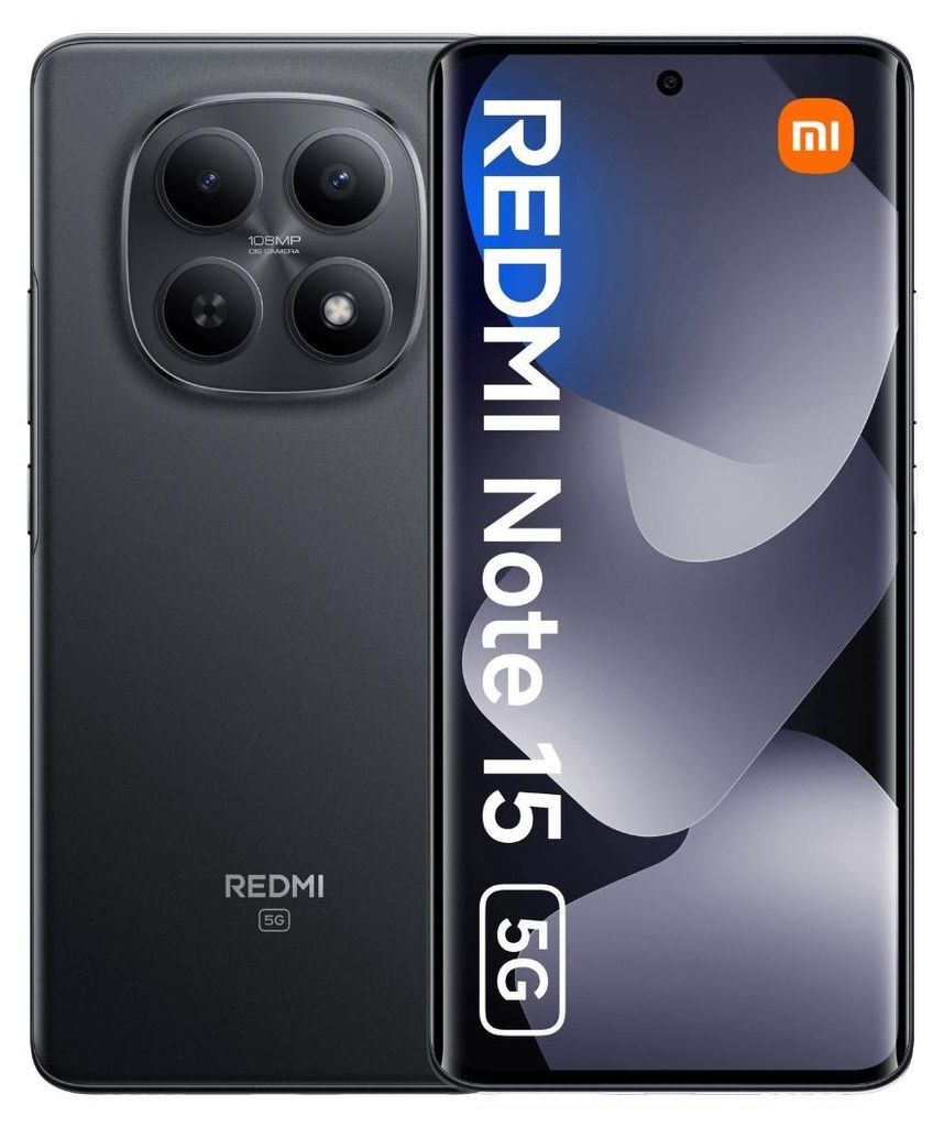Xiaomi Redmi Note 15 5G 12 GB/512 GB Schwarz (Black) Produktbild 