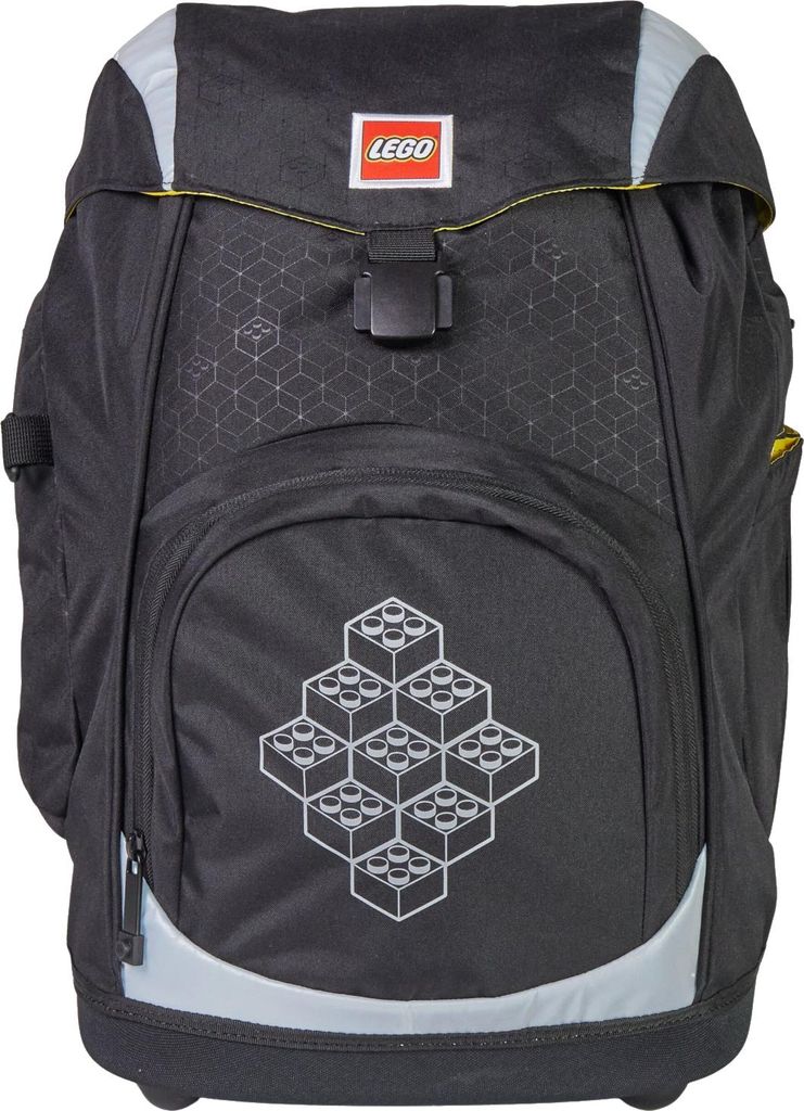 LEGO Bricks Nielsen School Bag 20193-2511, Rucksack, für Jungen, Schwarz, Größe: One size