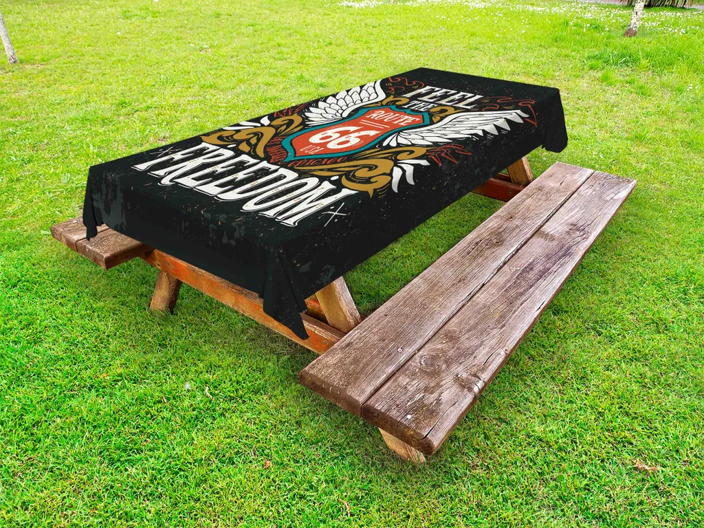 Tovaglia Design Biker ABAKUHAUS 145x305 - Arredo Esterno Multicolore