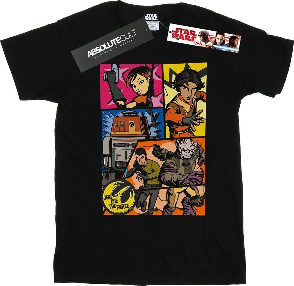 Star Wars - "Rebels" T-Shirt für Herren BI47506 (3XL) (Schwarz)