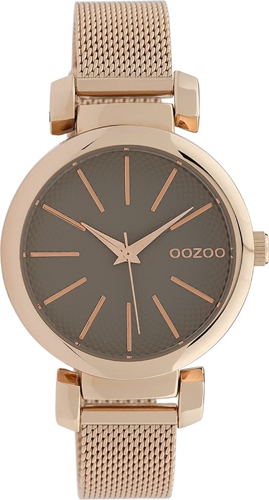 Oozoo Armbanduhr rosegold Metall Timepieces Damen Analog-Quarzuhr UOC10130