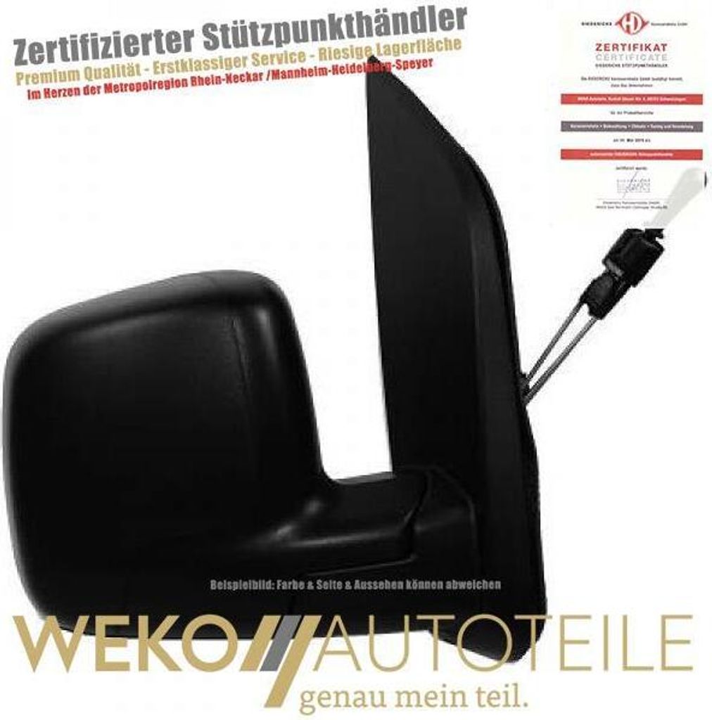 Außenspiegel links DIEDERICHS 3452825 für CITROËN passend für FIAT PEUGEOT