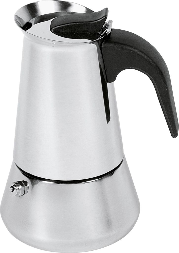 Weis Espressokocher 4 Tassen Edelstahl, Mokka-Kanne, Produktbild 