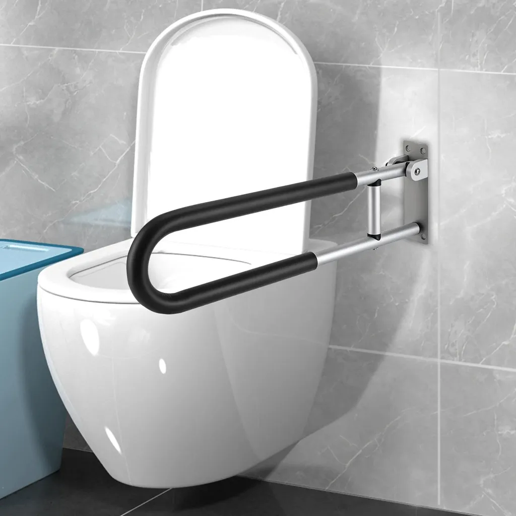 Maniglione Ribaltabile Bagno Disabili Alluminio: Sicurezza per Anziani