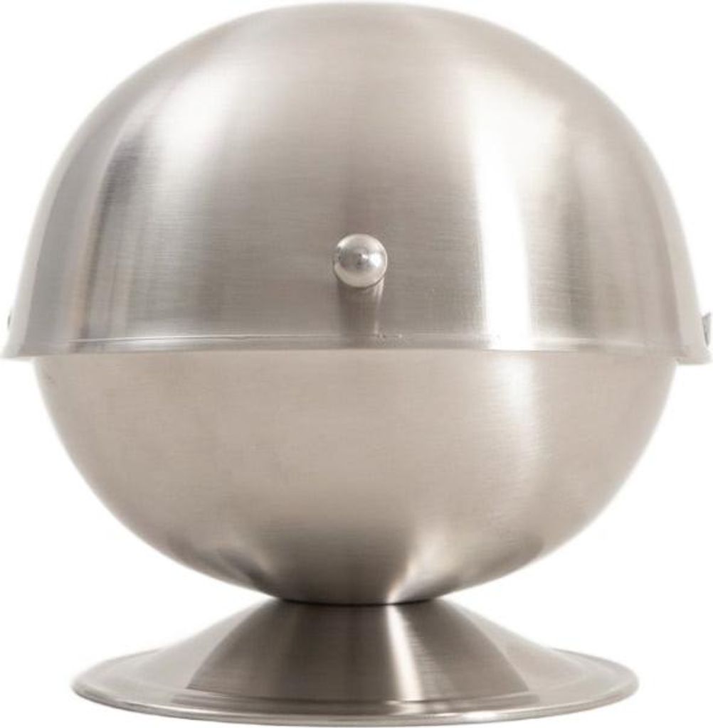 HOMLA ONTARIO Zuckerdose aus Edelstahl 10 cm