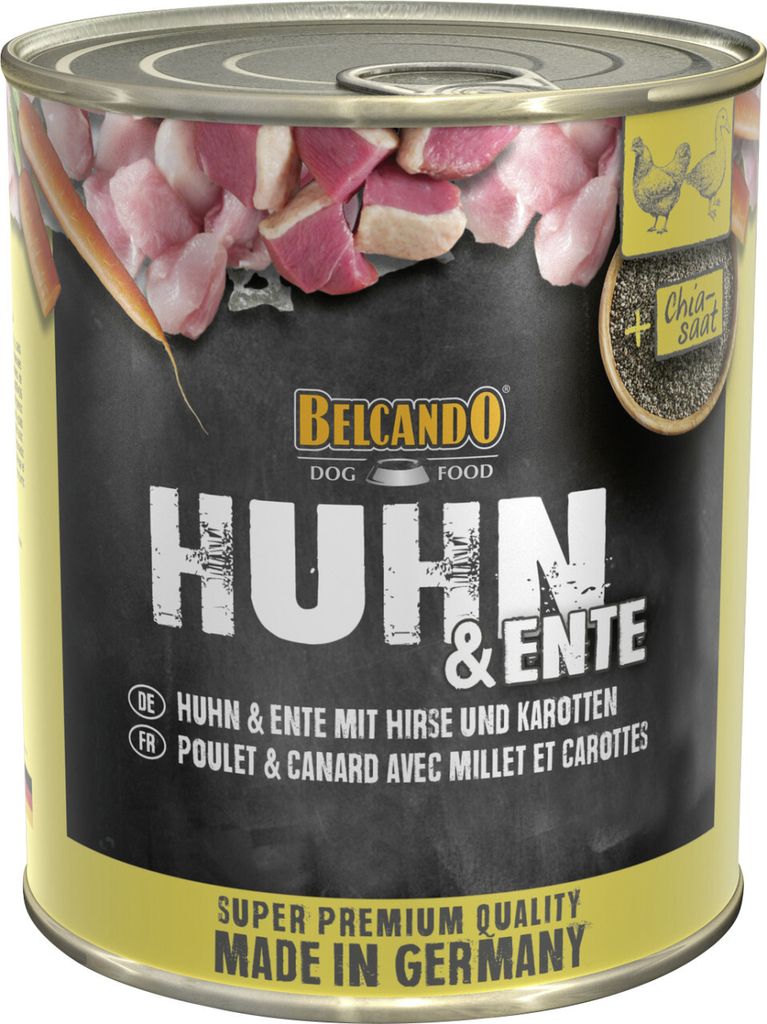 Belcando Hundenassfutter Huhn und Ente 800 g Produktbild 