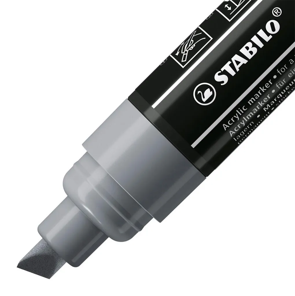 Set de 5 Marqueurs pour Décoration Extérieure STABILO T800C Acrylique