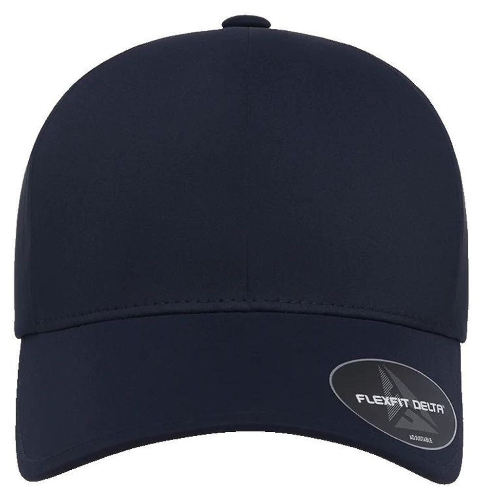 Flexfit - "Delta" Baseball-Mütze anpassbar TN1393 (Einheitsgröße) (Marineblau)