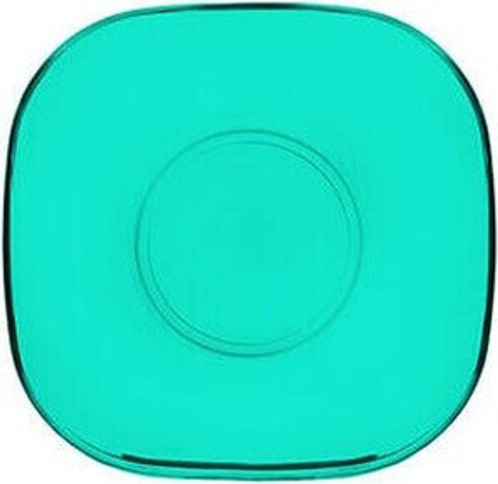 Glasteller Spring Colour 12,4 cm blau