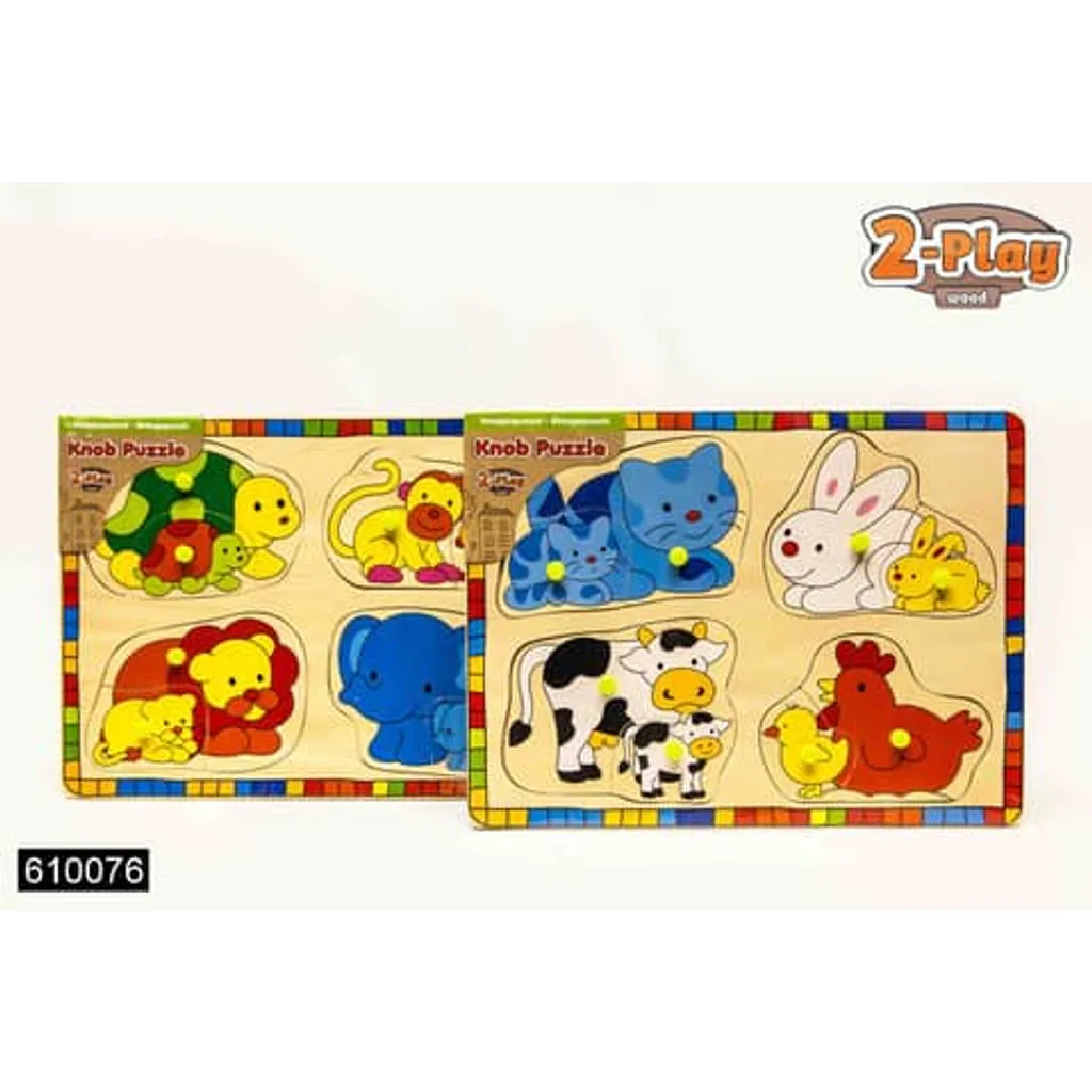 Puzzle en bois Big Tree animaux : fini les jouets fragiles et toxiques
