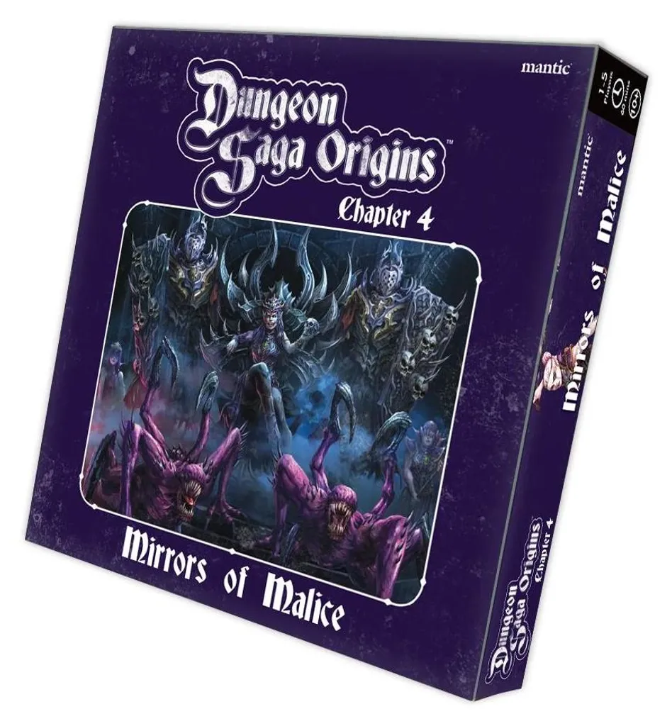 Extension de jeu Dungeon Saga Origins Miroirs de la Malice Français