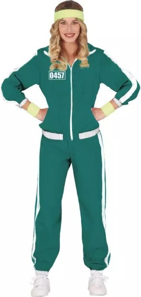 Kostüm The Gamer Sportanzug für Damen XL/44-46 | Grün