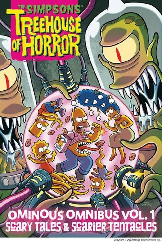 The Simpsons Treehouse of Horror Ominous Omnibus Vol. 1 BD Collector