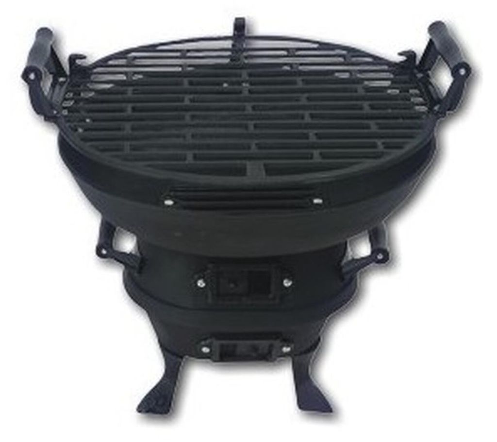 Grill FLORALAND Master Grill Beczka 35,5 cm mit Gusseisenrost