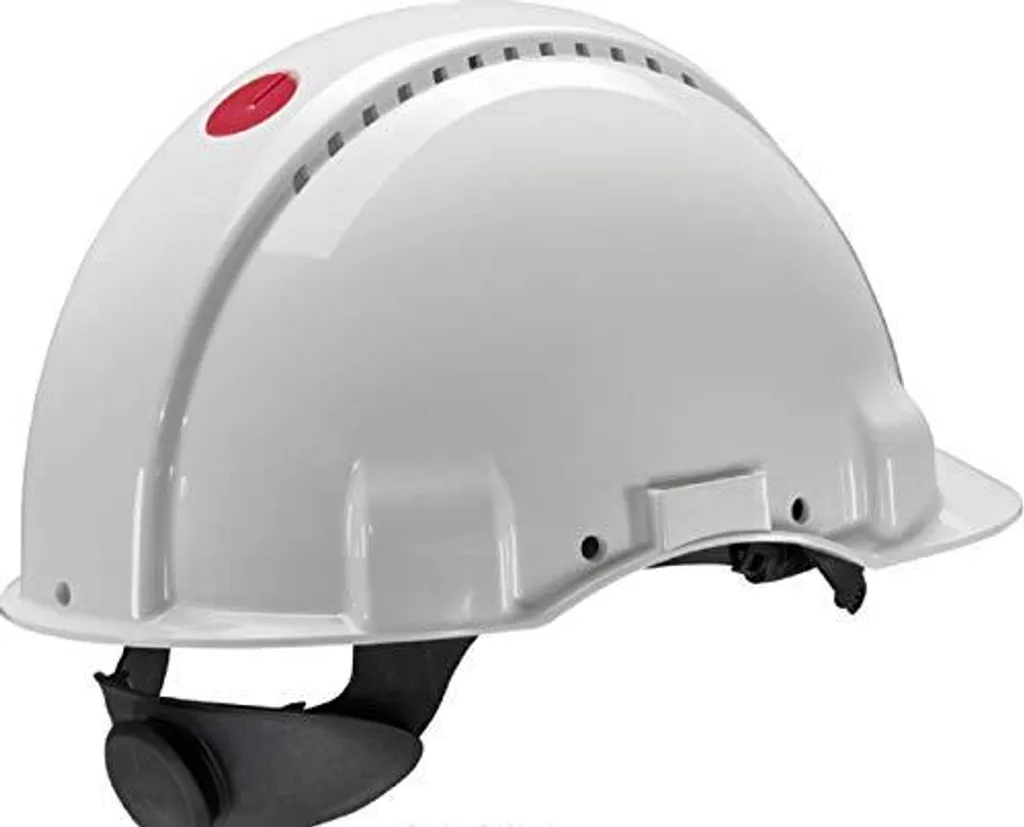 Casque de sécurité 3M G3000 Uvicator Blanc Ventilé à Cliquet x20 - 2