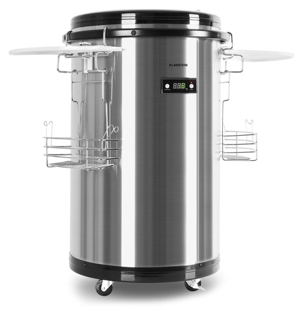 Klarstein Mr. Barbot, barová lednice, 50 l, , nerezová ocel Obrázek produktu 