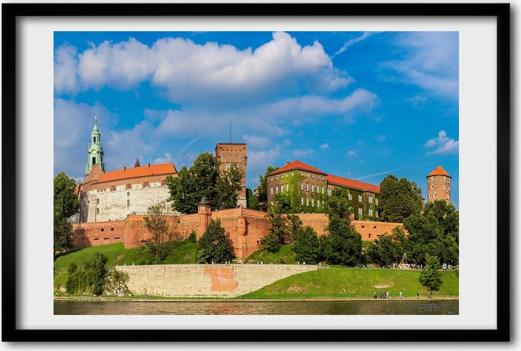 Bild 60x40 MDF-Rahmen, Wandkunst Krakau, Polen Produktbild 