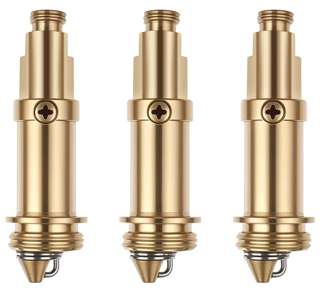 Mécanisme ressort clic-clac en laiton pour bouchon de lavabo - 3 pcs
