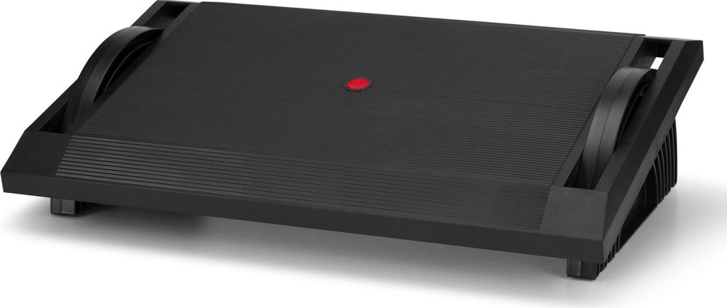 hjh OFFICE Fußablage für Büro, Schreibtisch Fußstütze PODI I Fußauflage ergonomisch, verstellbar, rutschfest