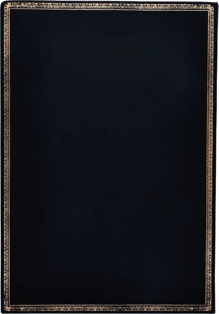 Carnet de Réunion Format Grande Paperblanks Black Edition pour Pro